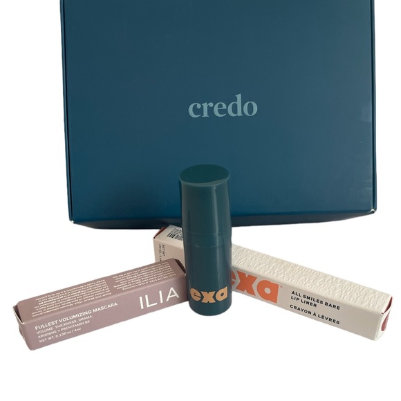 New Exa All Smiles Lip Liner,Jump Start Smoothing Primer,ILIA Volumizing Mascara - Picture 1 of 12